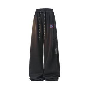 Вязаные спортивные штаны Unisex HUANQIU, черный