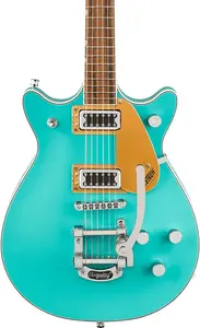 Гитара Gretsch G5232T Electromatic Double Jet с Bigsby, гриф из лавра, цвет Caicos Green
