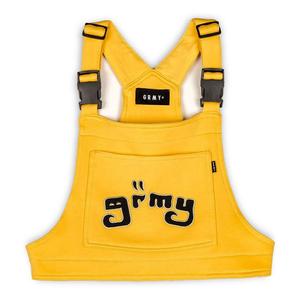 Топ Grimey Lust Mantra, желтый