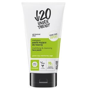 Матирующая очищающая паста для лица 150мл, Under Twenty