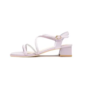 AOKANG Сандалии женские с одним ремешком, фиолетовые