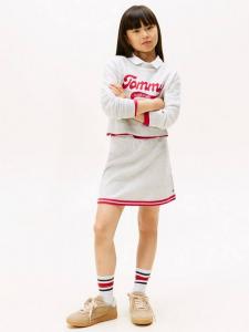 Детская вязаная юбка в стиле варьете Tommy Hilfiger, Light Grey Heather