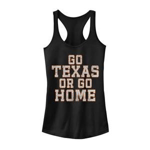 Графический бак для юниоров «Go Texas Or Go Home»