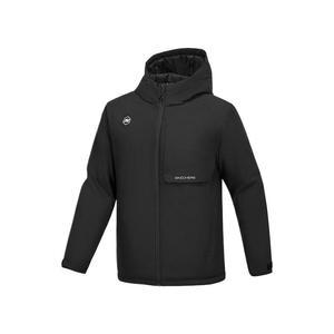 Skechers Удобная спортивная куртка серии Comfort, мужская, угольно-черная, Carbon Black/0018