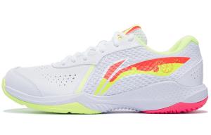 LINING Лининг Тандер Серия Лайт низкие бадминтонные кроссовки унисекс золотисто-оранжевый лимон