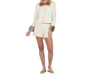 Зимняя куртка Lady Boucle White Emily Mccarthy, Winter White