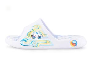 PEAK Тайцзи 1.0 противоскользящие амортизирующие устойчивые к истиранию антибактериальные бесшумные шлепанцы унисекс - Змея и бусина, цвет Serpent and Bead