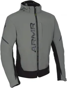 Мужская мотоциклетная куртка Oxford Kyoto 1.0, Green/Neon Yellow