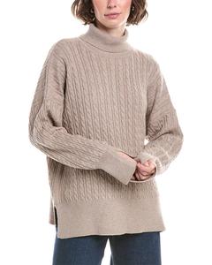 Великолепный свитер-водолазка Oakley из шерстяной смеси Splendid, бежевый