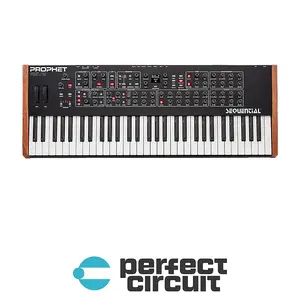 Секвенсорный синтезатор Sequential Prophet Rev2 с 8-голосным аналоговым клавишным управлением Dave-smith-instruments