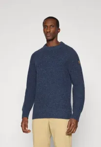 Джемпер övik вафельной вязки, размер m Fjällräven, Navy