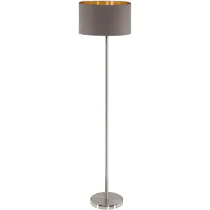 Напольная лампа MASERLO E27 Eglo, Cappuccino/goldfarben