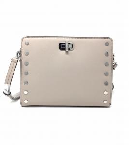 Мини-сумка Michael Kors Sylvie Stud, бежевый
