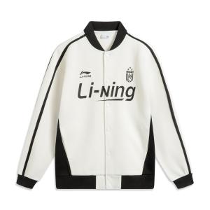 LINING Бейсбольная куртка унисекс цвета айвори, Ivory