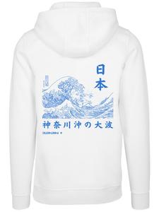 Толстовка Kanagawa Wave Japan белого цвета F4NT4STIC
