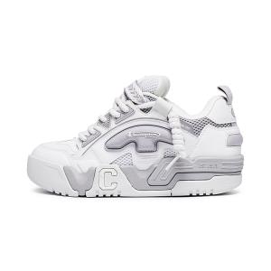 Champion Женские кеды Balance Low top для скейтбординга новые бежево-белые/Alloy Gray