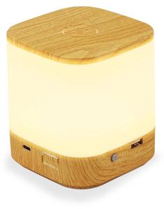 Светодиодная настольная лампа Nettlife Cooley II, коричневый - пластик - 10 x 12 x 10 см