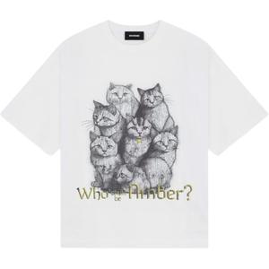 WE11DONE Футболка мужская белая