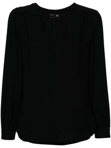 DONDUP блузка с завязками, черный