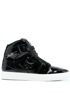 Высокие кеды Super Street Skull Bones Philipp Plein, черный