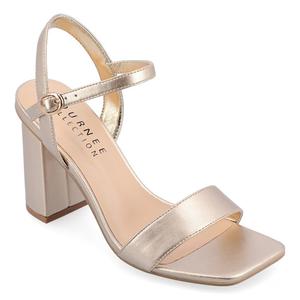 Женские туфли на широком каблуке Tivona Journee, gold