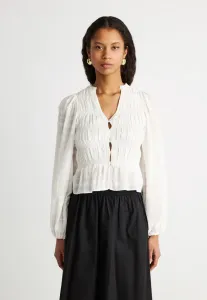 Рубашка-Рубашка на пуговицах Gina Tricot, White