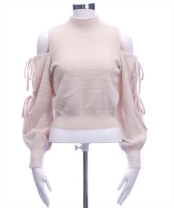 Вязаный топ с открытыми плечами << Новинка сезона осень/зима >>