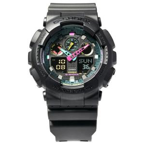 Часы Casio G-Shock Analog-Digital GA-100 Series, арт. GA-100MF-1APR, черный