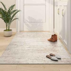 AOVOC Ковер 120х160 см для прихожей/кухни, ПВХ, не требует стирки, с вертикальным узором, можно обрезать