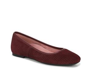 Балетки Vionic Orinda Flat, Cherry Red Suede