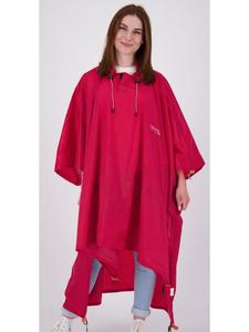 DEPROC Active Дождевик CORNWALL PONCHO WMN красного цвета