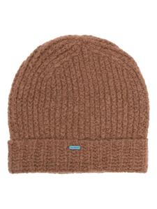 Alanui шапочка с логотипом, коричневый