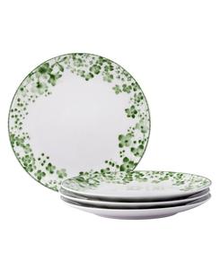 Набор из 4 салатниц Bloomington Road, 8,25 дюймов, на 4 персоны Noritake, зеленый