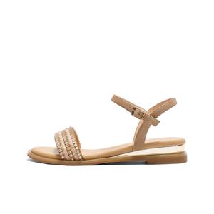 Сандалии с одним ремешком женские BELLE, Apricot