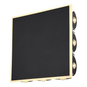 Настенный светильник Globo Lighting Saidy, железо / акриловое стекло - 1 пламя - количество пламени: 12