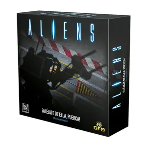 Детская настольная игра Asmodee Aliens Expansion Stay Away From Her, прозрачный
