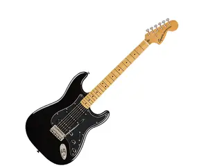 Squier Classic Vibe Stratocaster HSS 70-х - Черный с грифом из клена