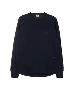 Толстовка из эластичного флиса mit rundhalsausschnitt C.P. Company, синий