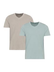 Футболка Kangaroos, серо-коричневый/мятный