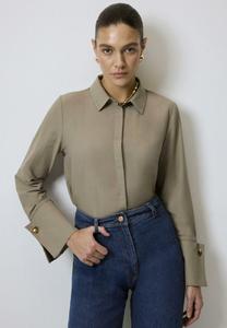 Блузка на пуговицах WIDE CUFF BODY Touché Privé, хаки
