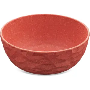 Миска KOZIOL «CLUB BOWL», 4 предмета, из пластика, биоциркулярный материал, можно мыть в посудомоечной машине, без меламина, подлежит вторичной переработке, цвет koralle