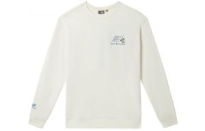 Толстовка унисекс белая New Balance, белый