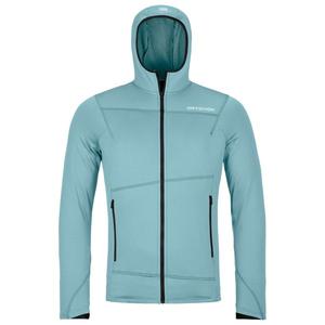 Легкая флисовая толстовка с капюшоном - флисовая куртка Ortovox, серый