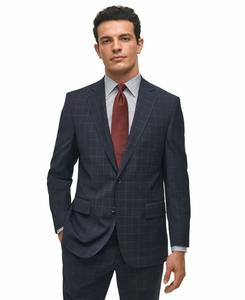 Классический мужской пиджак Brooks Brothers в клетку Brooks Brothers, Navy