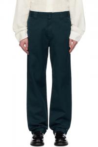 Брюки Twill Master Carhartt Work In Progress, цвет deep lagoon