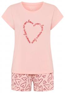 VIVANCE Короткий пижамный комплект в цвете Rose