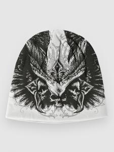 Шапка Affliction Death Eyes Rev Beanie, silver lava wash