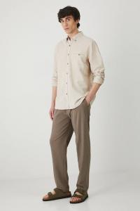 Льняная рубашка Medicine, бежевый