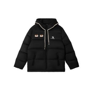 Теплая куртка из флисовой коллекции Down Unisex CAMEL, phantom черный