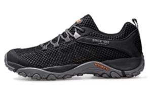 Кроссовки для активного отдыха мужские с низким верхом черного цвета Humtto